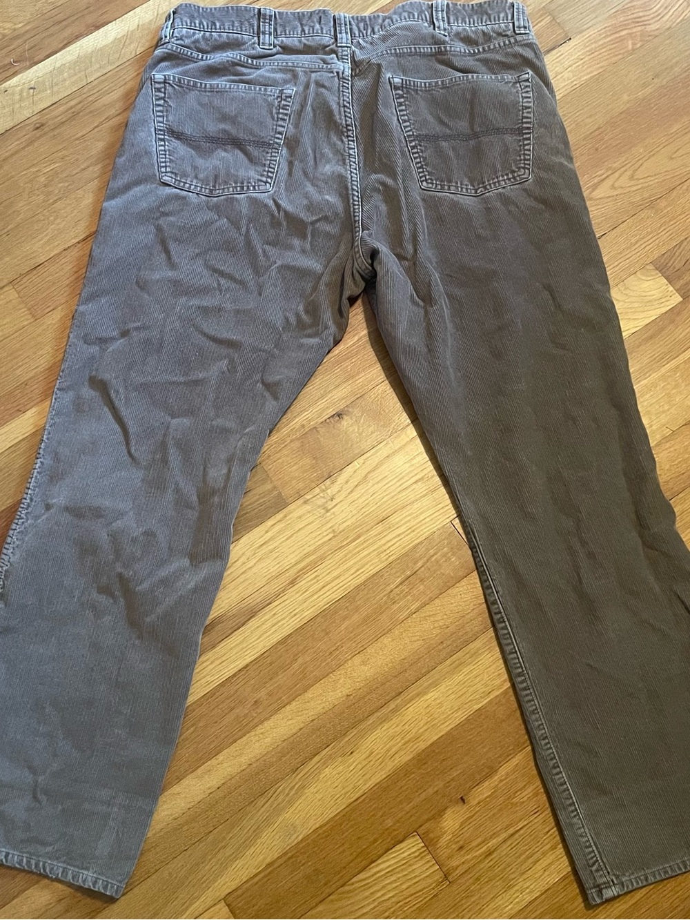 L.L. Bean Men's Straight-Leg Corduroy Pants - Picture 3 of 5